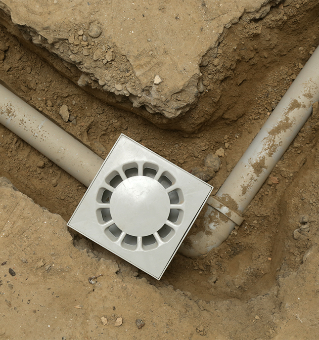 Expert DrainTile System Installation in Fenton, MI | NowDry - French-Drain-1